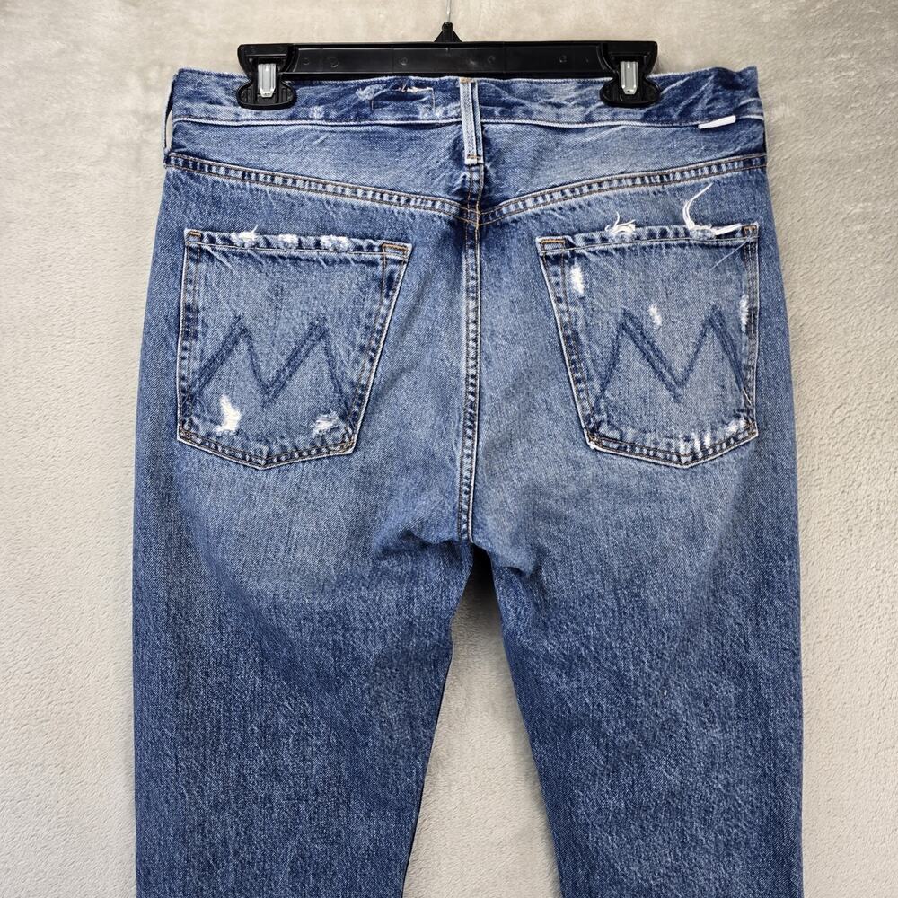 MOTHER MR The Chaser Ankle Cuff Fray Jeans 34 (32x29) In Day the Life of Daniel‎ - Picture 10 of 15